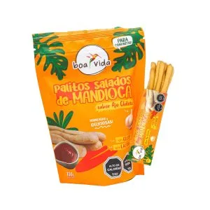 Palito Salado de Mandioca con Ajo Chilote