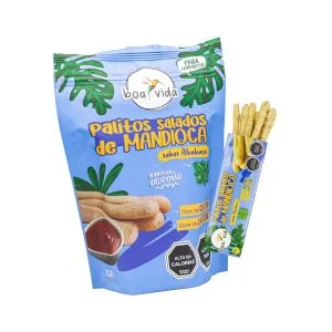 Palito Salado de Mandioca con Albahaca