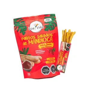 Palito Salado de Mandioca Tomate con Orégano