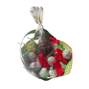 Canasta huevos de pascua surtidos