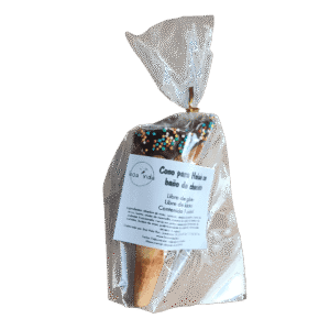 Cono Individual bañado en chocolate